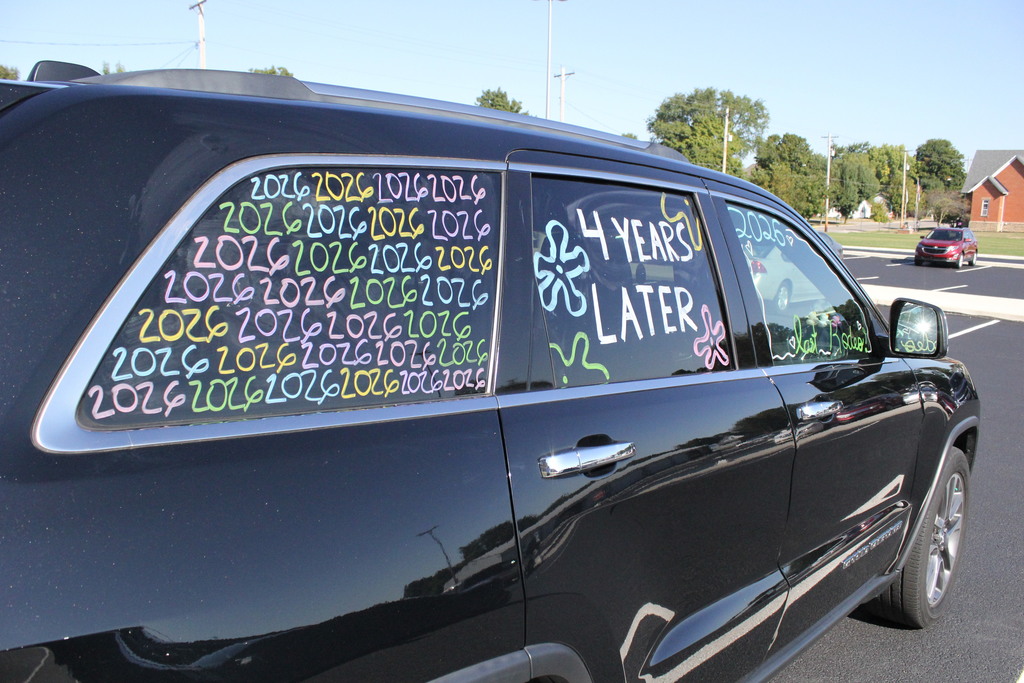 First Day - Senior excitement