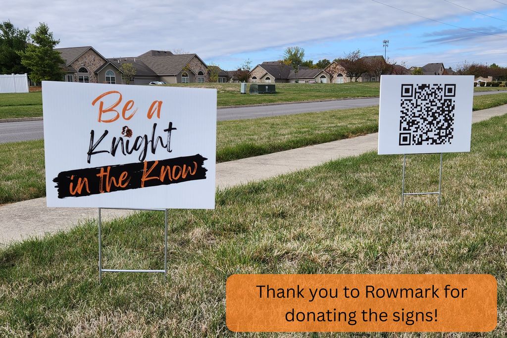 Be a Knight in the Know Signs