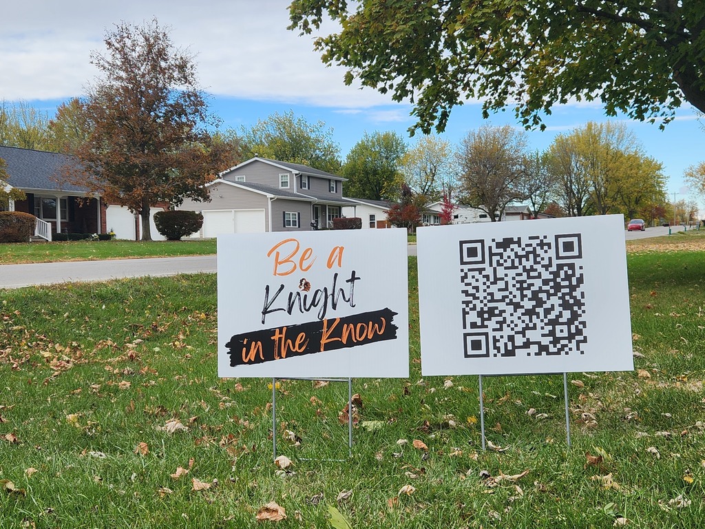 Be a Knight in the Know - Corner of Beechwood Road and TR 237