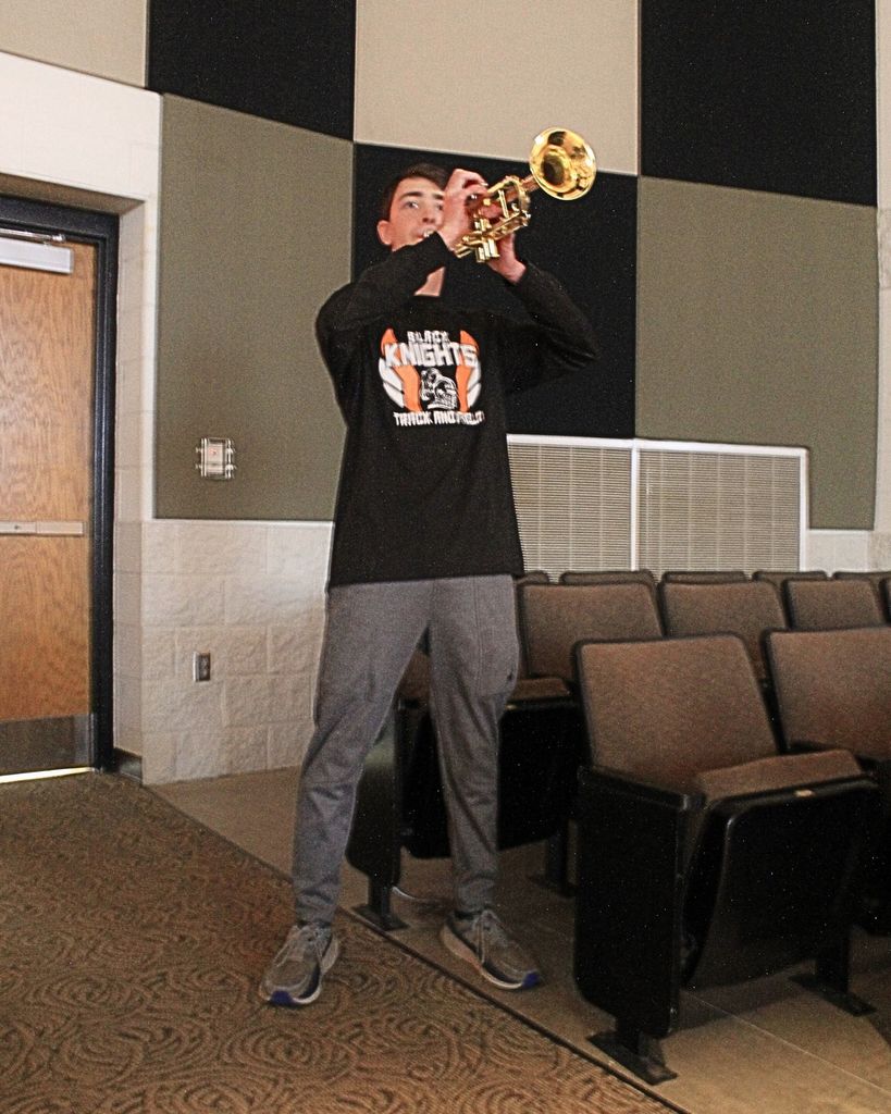 "Taps" was played to end the assembly.