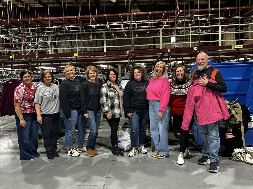 Elementary staff members volunteered for Coats for Christmas this year in honor of Cassie Ohlrich.