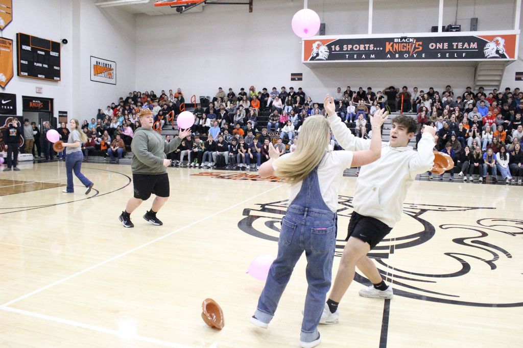 The goal? Keep your balloon afloat while not losing your hat - easier said than done.