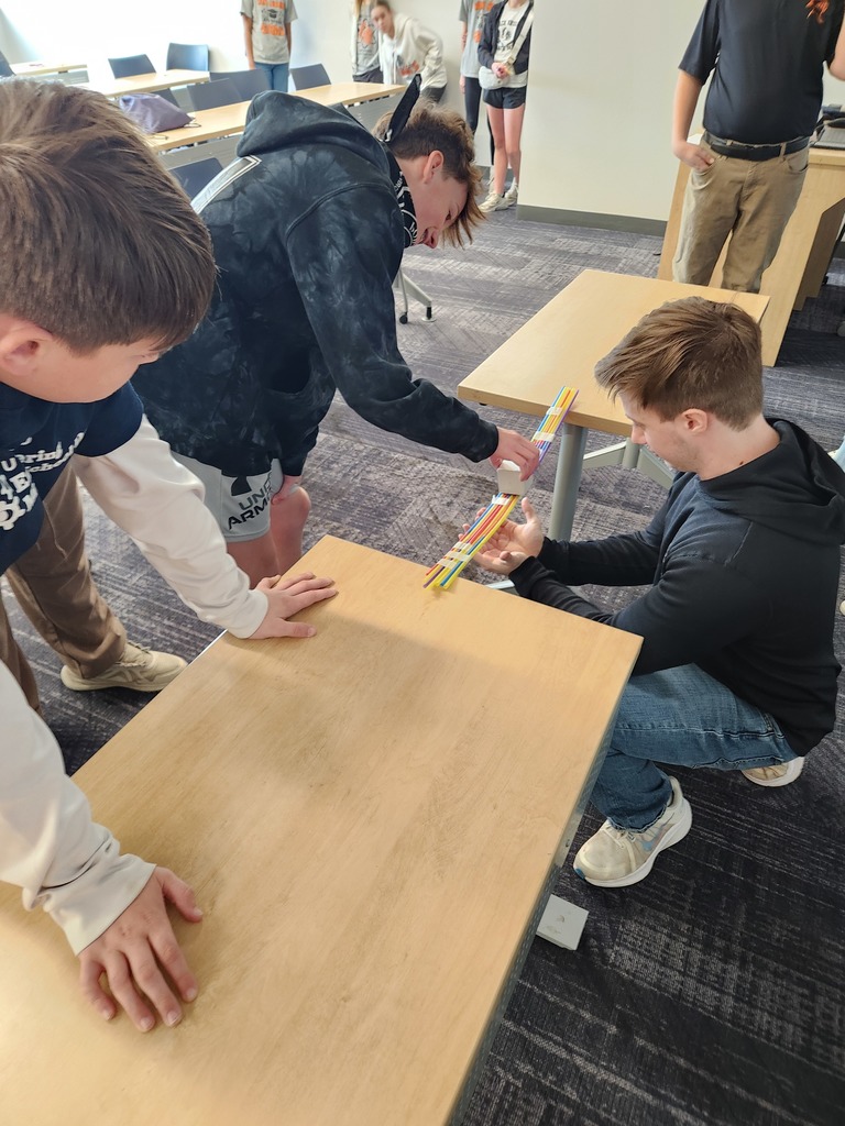 Students participate at UT's Introduce a Middle Schooler to Engineering event.