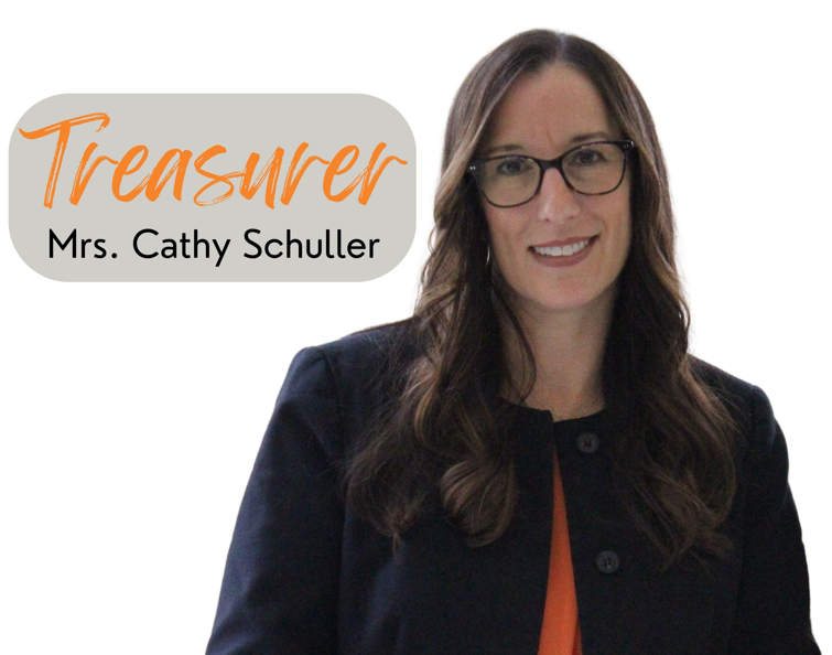 A picture of Treasurer Mrs. Cathy Schuller
