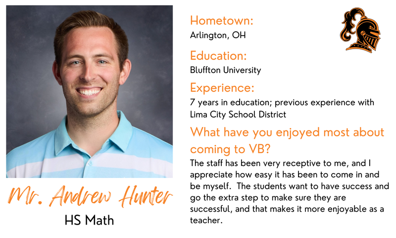 Mr. Andrew Hunter - HS Math