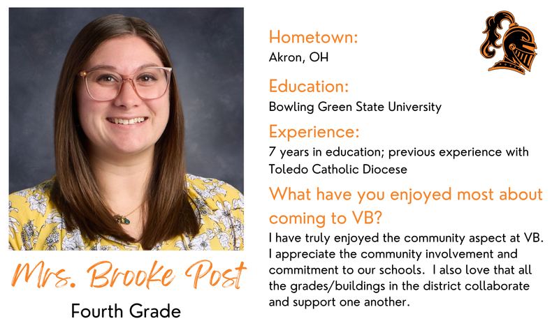 Mrs. Brooke Post - Fourth Grade