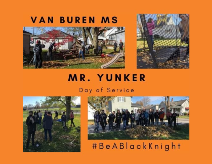 Mr. Yunker Day of Service
