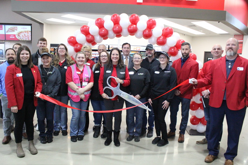 Group picture prior to the ribbon cutting