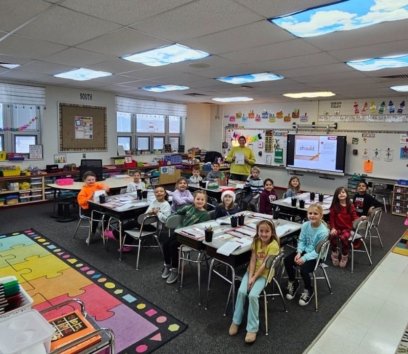 One of many positive behavior referrals in December 2025.