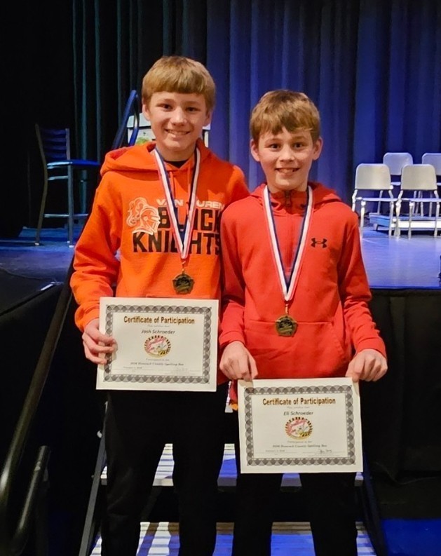 County Spelling Bee Participants