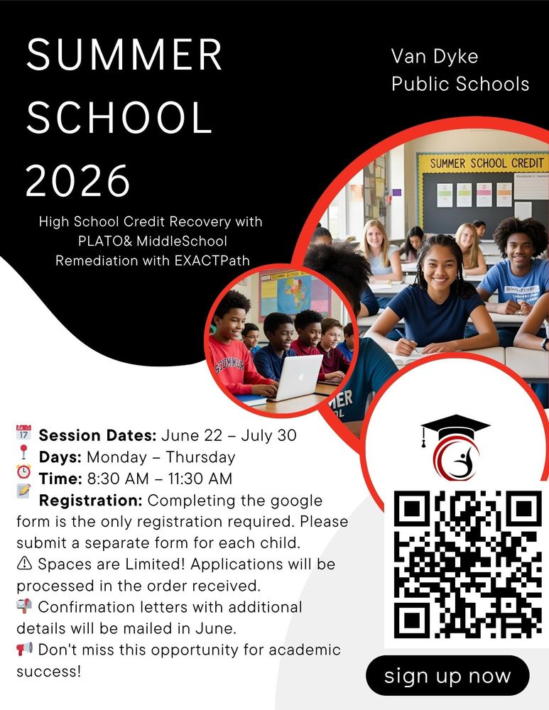 summer school flyer