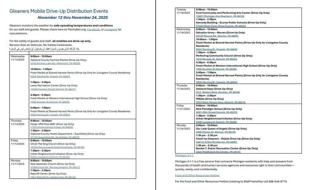 Gleaners-November 2025