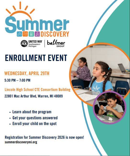 Summer Registration Event