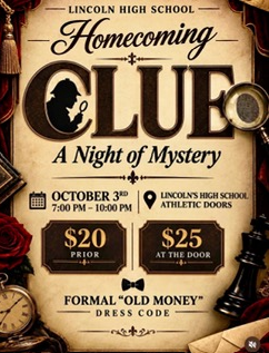 clue mystery dance
