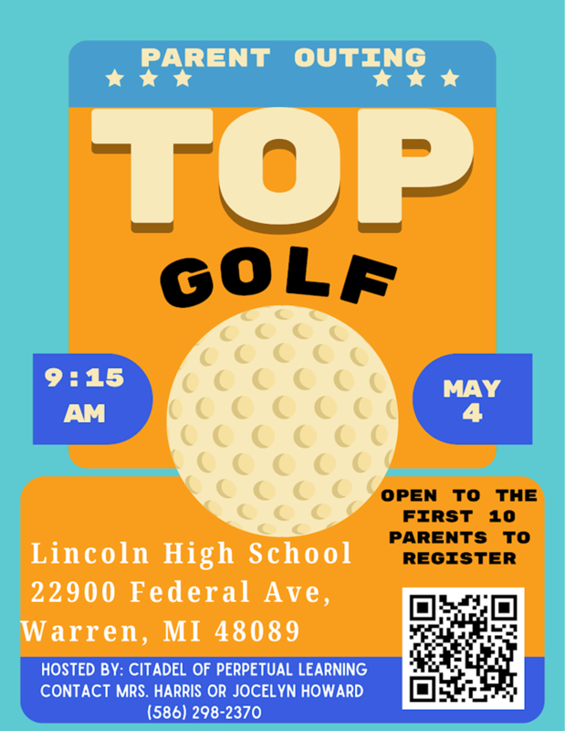 Top Golf Parent Outing