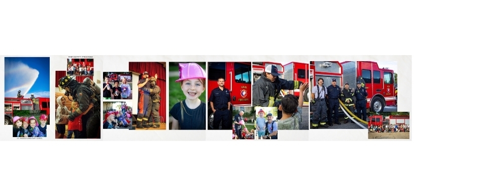 photos from J.E. Rhodes Fire Prevention Presentation