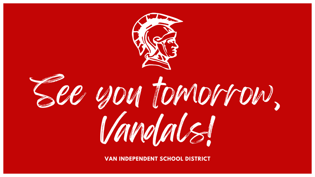 see you tomorrow, Vandals