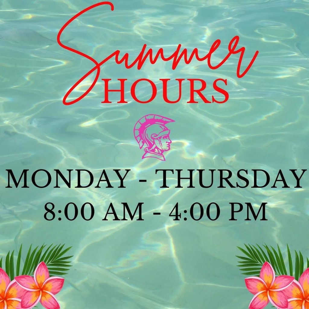 swimming pool graphic with summer hours 
