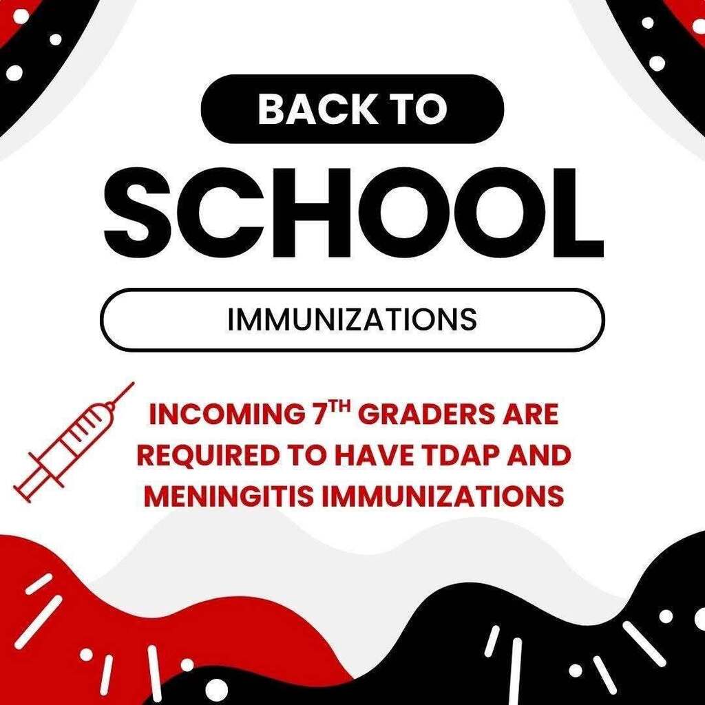 Back to School Immunizations