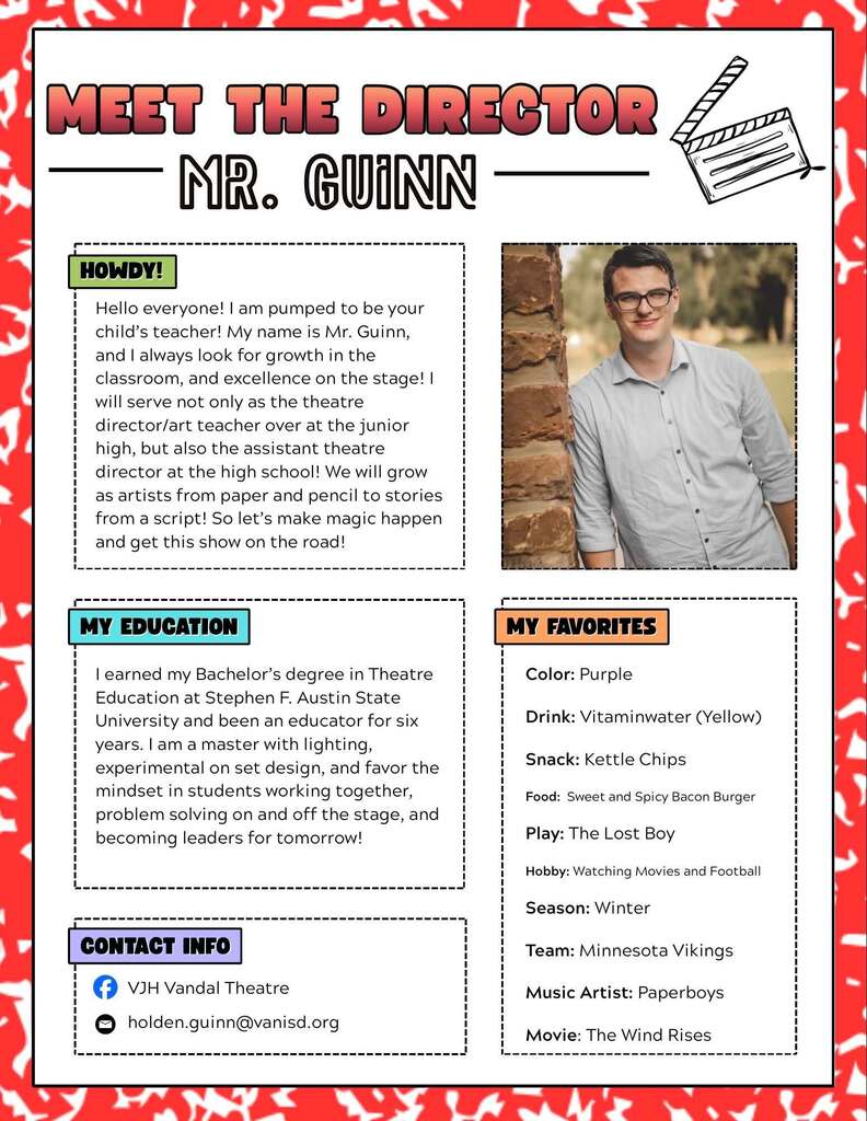 Meet the Director - Mr. Guinn