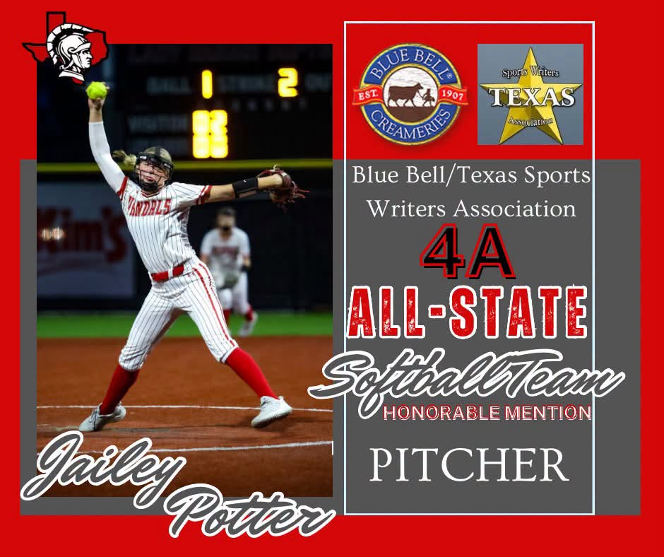 Blue Bell/Texas Sports Writers Association 4A All-State Softball Team 