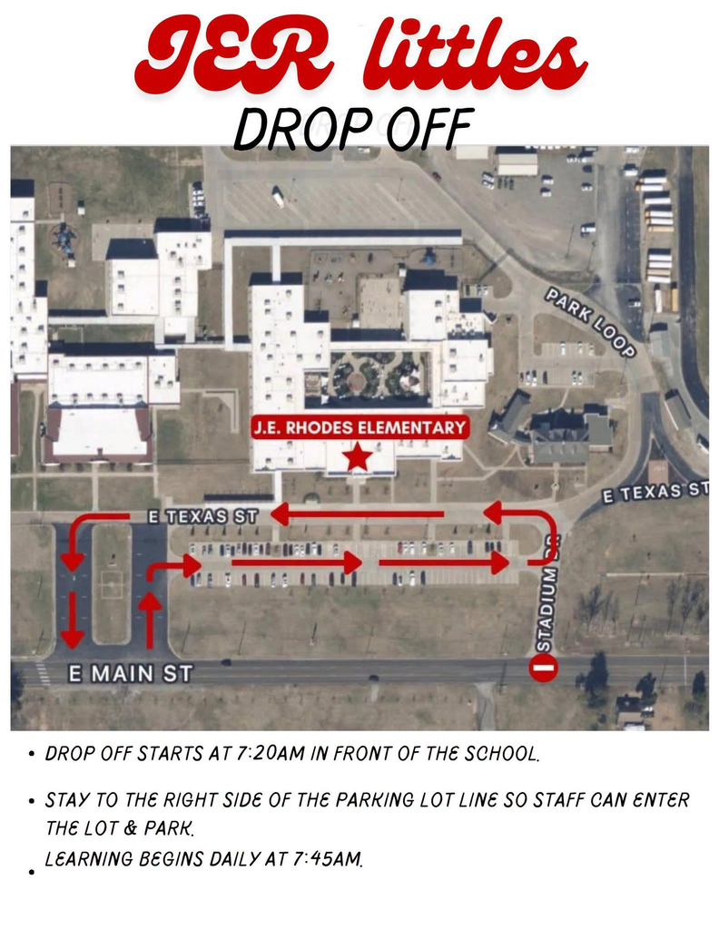JER Littles Drop Off Map