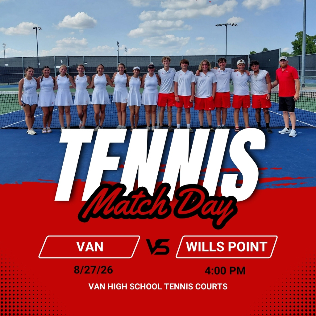Tennis Match Day van vs. wills point 