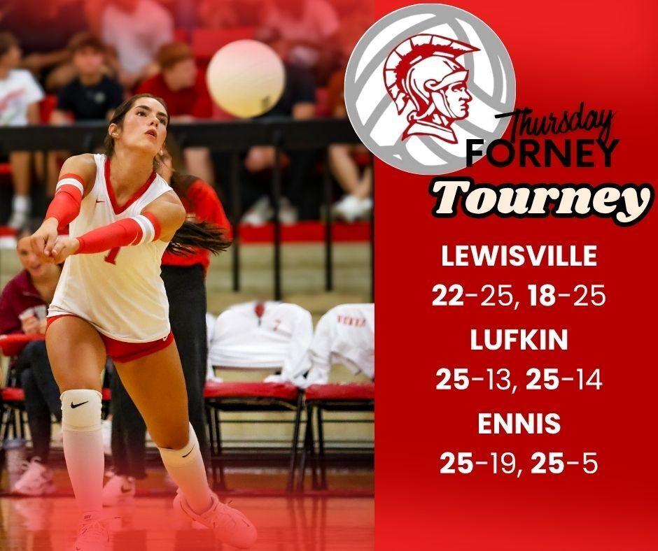 thursday forney tourney vandal volleyball