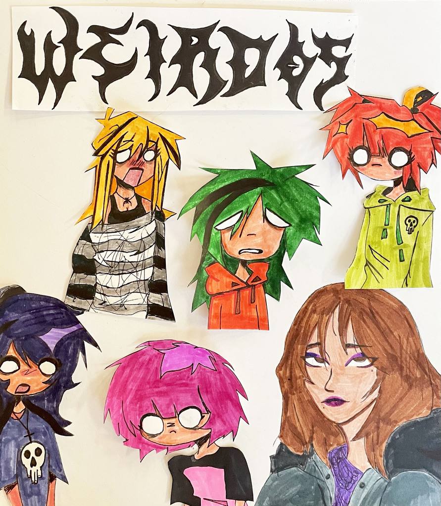van high school student artwork