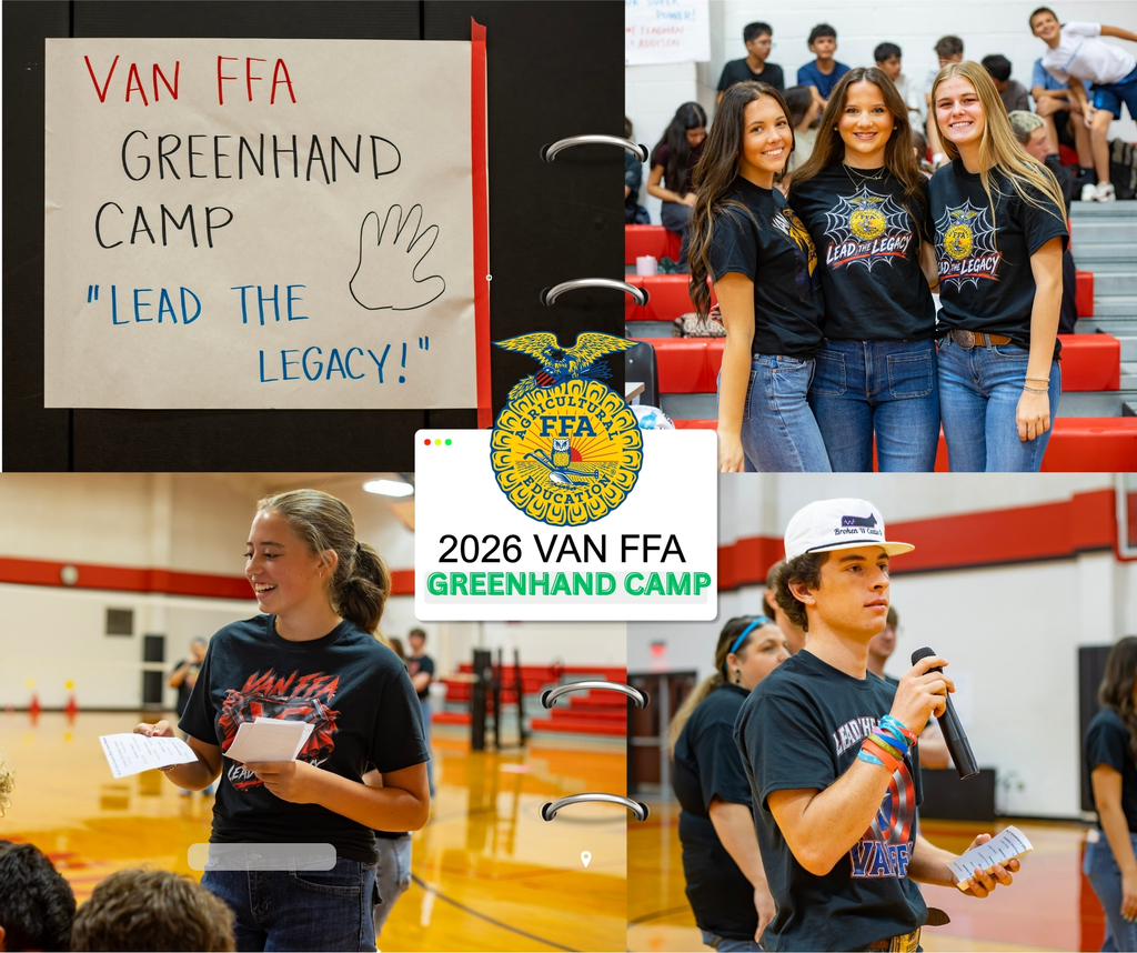 2026 Van FFA Greenhand Camp 