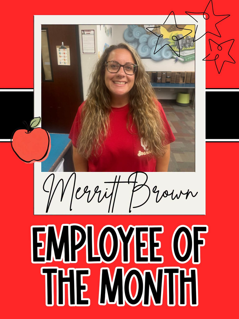 Merritt Brown Employee of the month