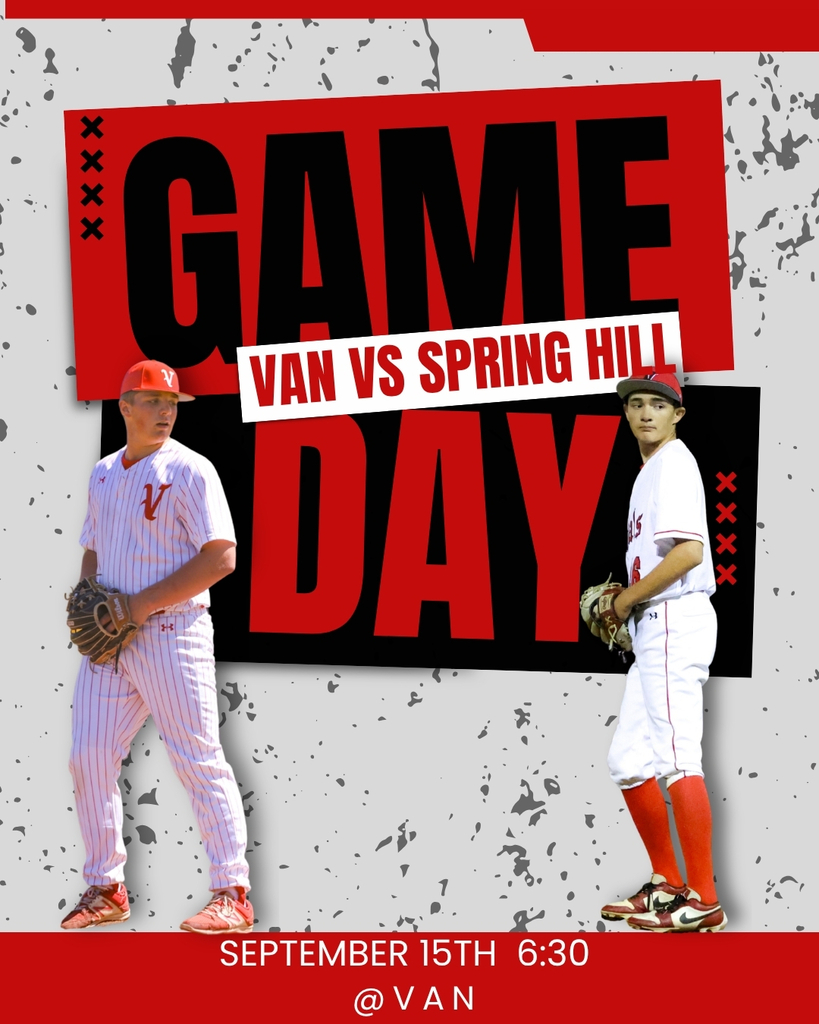 game day van vs. spring hill september 15th 6:30 @ van