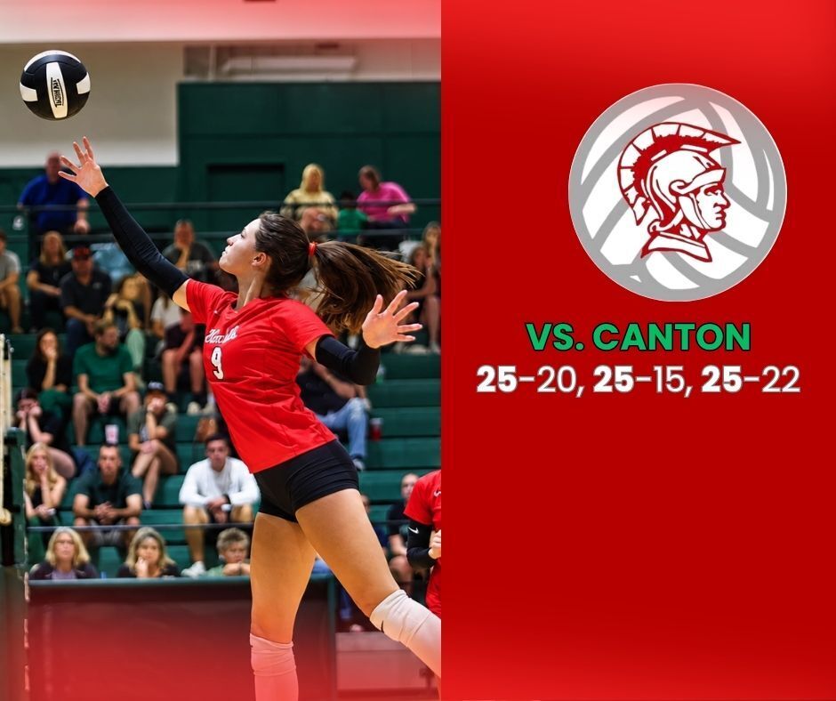 Vs. Canton 25-20, 25-15, 25-22