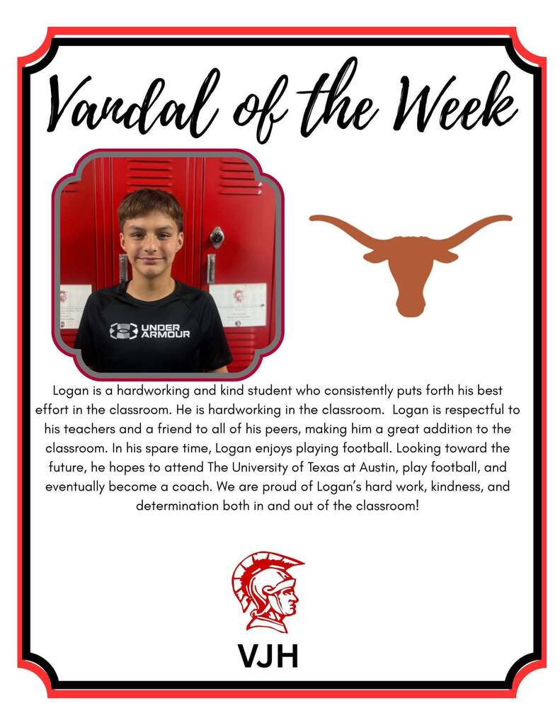 Vandal of the Week VJH