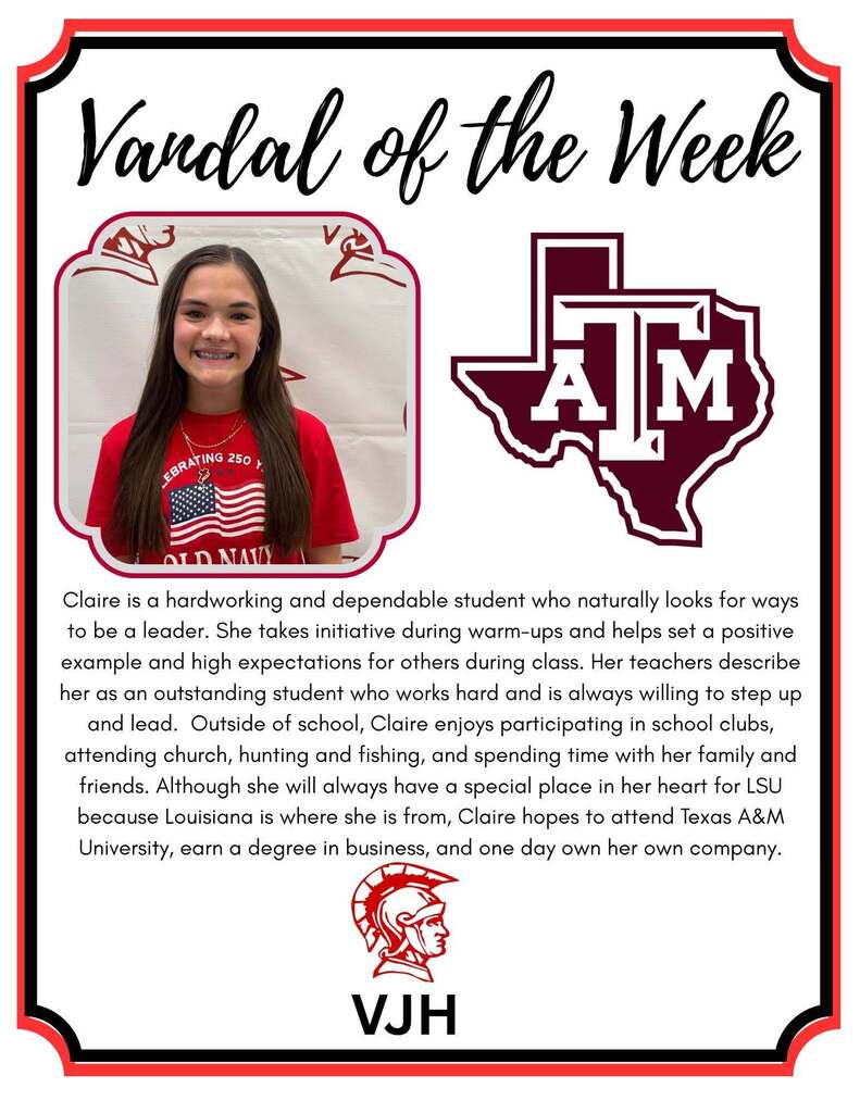 Vandal of the week Clarie