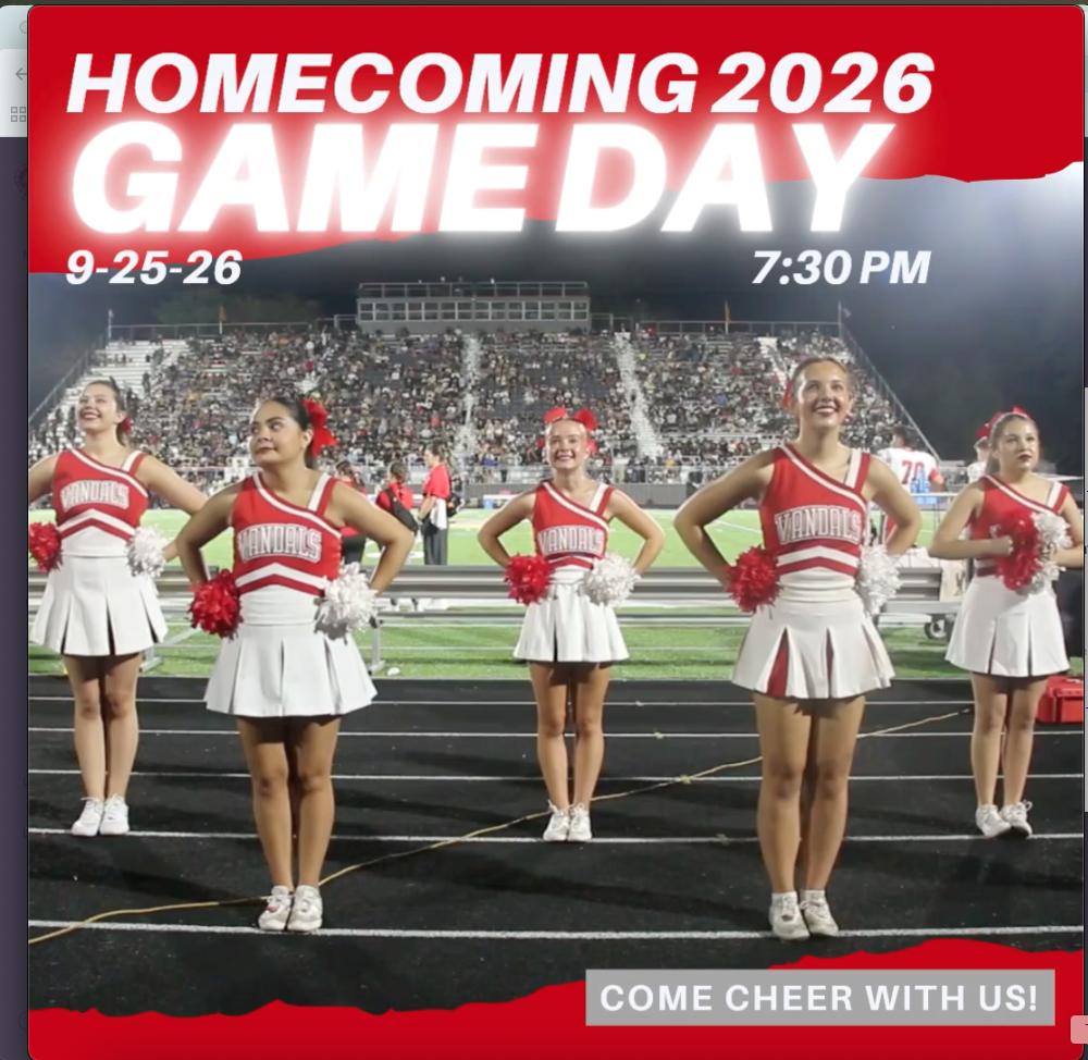 HOMECOMING 2026 GAME DAY 9-25-26 7:30 PM 