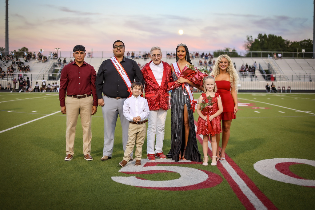 2025 & 2026 Homecoming Kings and Queens, Mr. Giles, ring bearer and flower girl