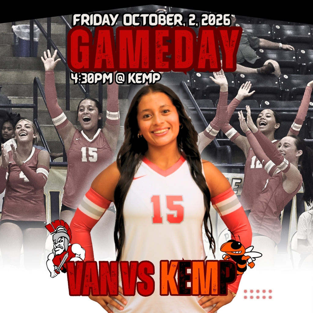 FRIDAY, OCTOBER 2, 2026 GAME DAY 4:30 PM KEMP VAN VS. KEMP