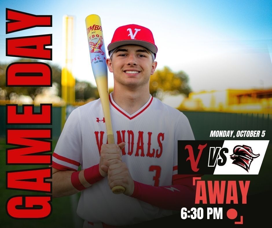 GAME DAY MONDAY, OCTOBER 5 AWAY 6:30 PM
