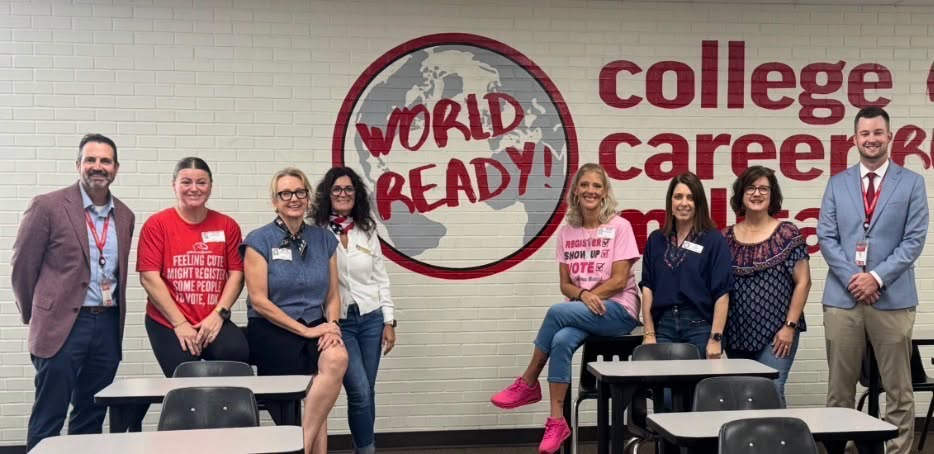 group of people in a classroom