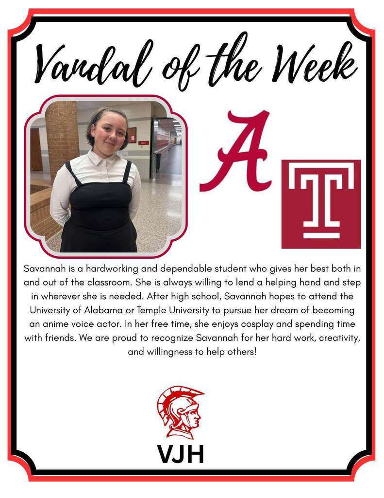 VANDAL OF THE WEEK SAVANNAH MOORE