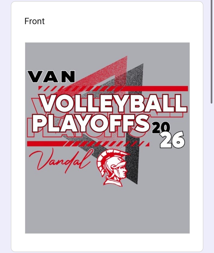 Van Volleyball Playoffs 2026 Vandal