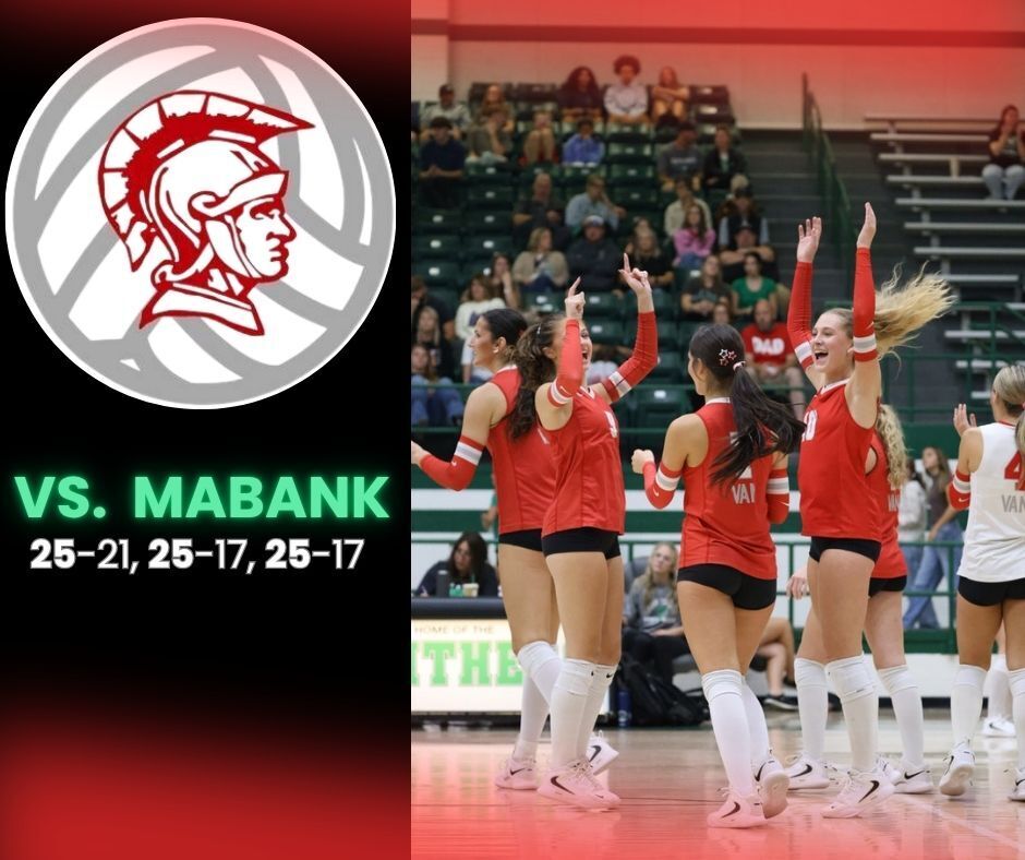vs. Mabank 25-21, 25-17, 25-17