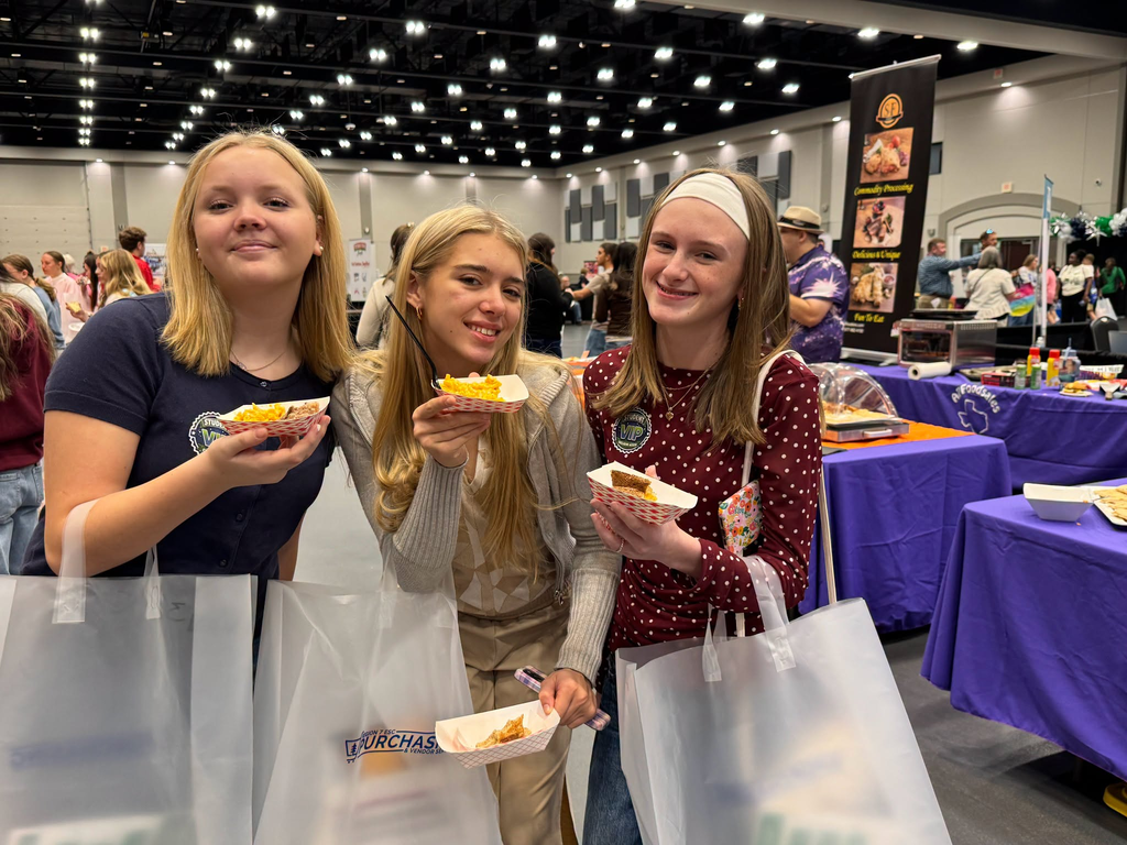 Superintendent's Student Advisory Committee at Food Show