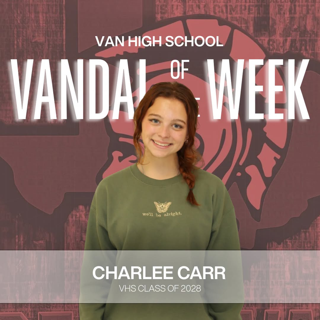 VAN HIGH SCHOOL VANDAL OF THE WEEK CHARLEE CARR VHS CLASS OF 2028