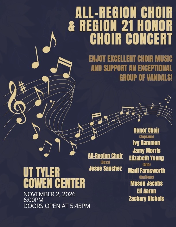 ALL-REGION CHOIR & REGION 21 HONOR CHOIR CONCERT
