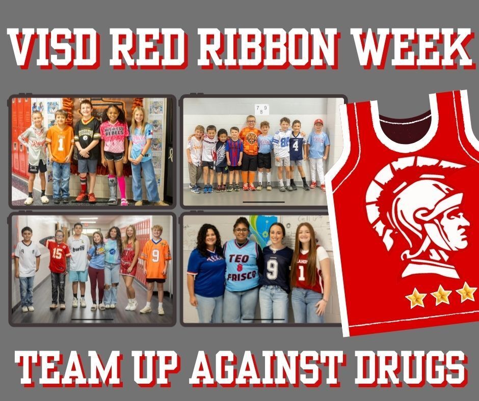 VISD RED RIBBON WEEK TEAM UP AGAINST DRUGS