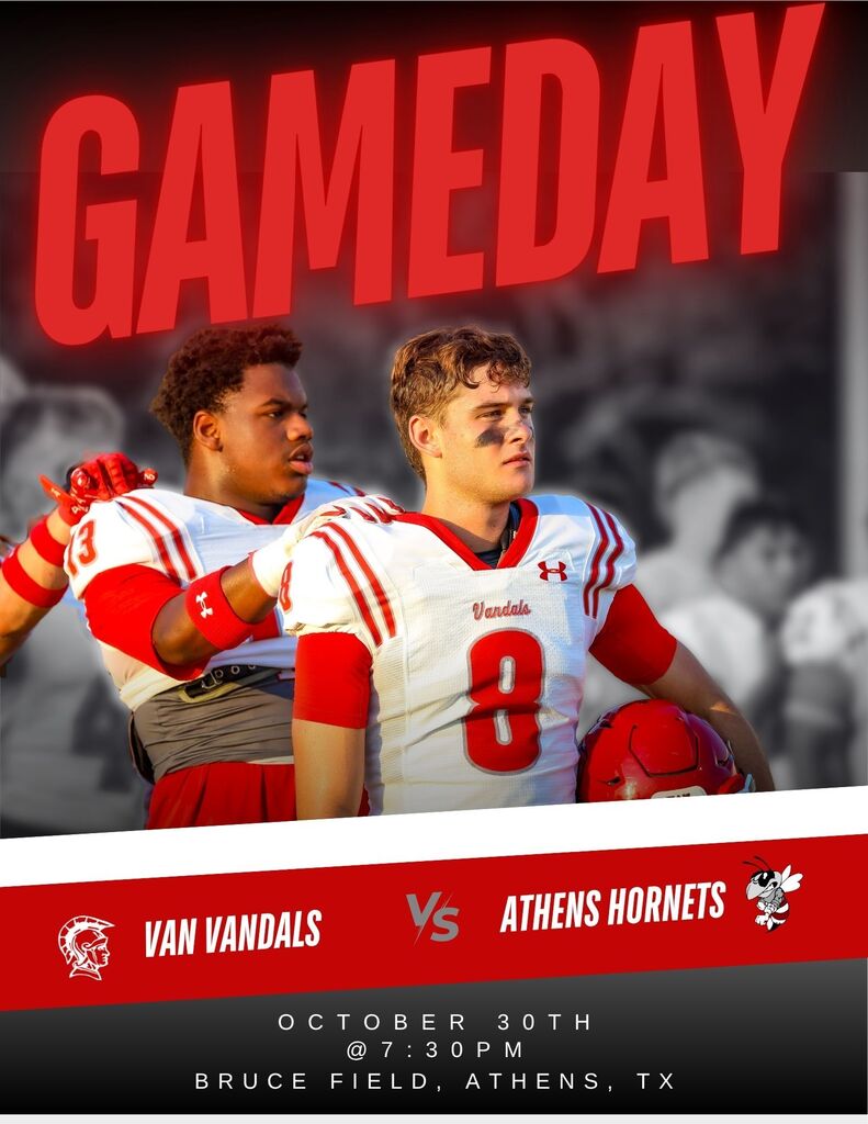 GAME DAY VAN VANDALS VS. ATHENS HORNETS