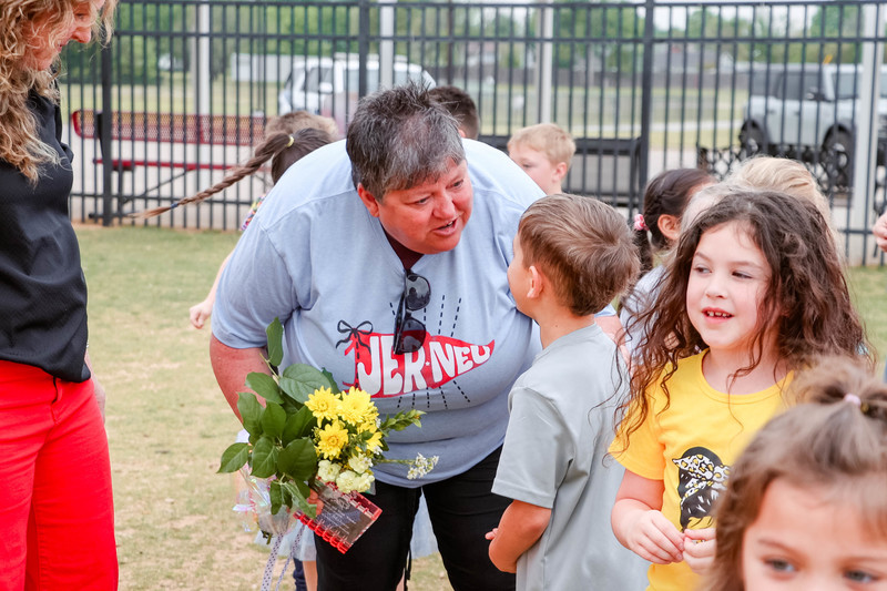 mrs malone wins teacher of the year
