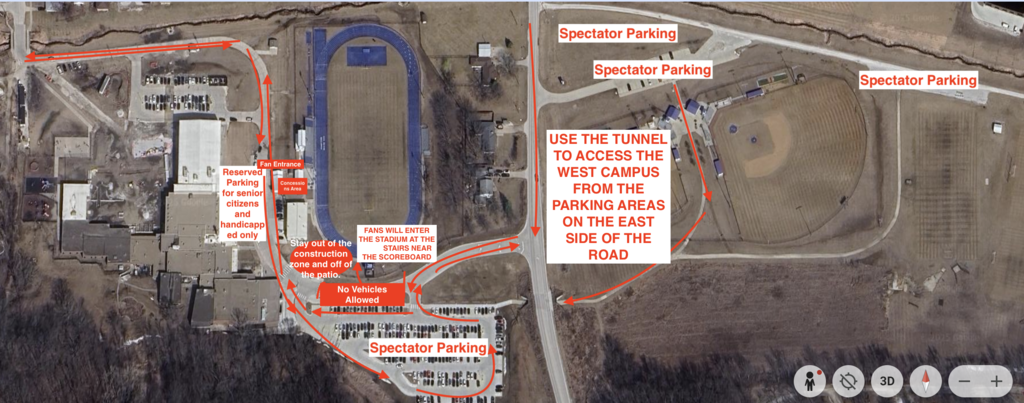 Stadium Parking and Access